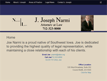 Tablet Screenshot of narmilaw.com